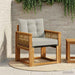 Canapea de exterior Lemn Solid de Acacia natural - WALTI WALTI