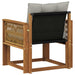Canapea de exterior Lemn Solid de Acacia natural - WALTI WALTI
