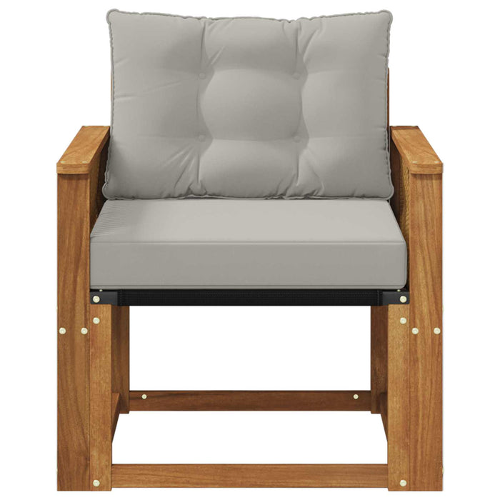 Canapea de exterior Lemn Solid de Acacia natural - WALTI WALTI