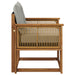 Canapea de exterior Lemn Solid de Acacia natural - WALTI WALTI