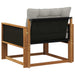Set de canapele de exterior Lemn solid de Acacia și Textilene - WALTI WALTI
