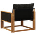 Set de canapele de exterior Lemn solid de Acacia și Textilene - WALTI WALTI