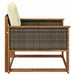 Set de canapele de exterior Lemn solid de Acacia și Textilene - WALTI WALTI