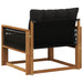 Set de canapele de exterior Lemn solid de Acacia și Textilene - WALTI WALTI