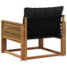 Set de canapele de exterior Lemn solid de Acacia și Textilene - WALTI WALTI