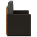 Canapea Medie pentru Exterior Lemn Solid de Acacia natural - WALTI WALTI