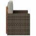 Canapea Medie pentru Exterior Lemn Solid de Acacia natural - WALTI WALTI