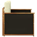 Canapea Medie pentru Exterior Lemn Solid de Acacia natural - WALTI WALTI
