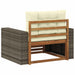 Canapea Medie pentru Exterior Lemn Solid de Acacia natural - WALTI WALTI