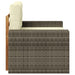 Canapea Medie pentru Exterior Lemn Solid de Acacia natural - WALTI WALTI