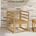 Set de canapele de exterior Lemn Solid de Acacia Alb - WALTI WALTI