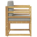 2 Bucată Set de canapele de exterior Poliester - WALTI WALTI
