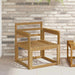 Set de canapele de exterior Lemn Solid de Acacia Alb - WALTI WALTI