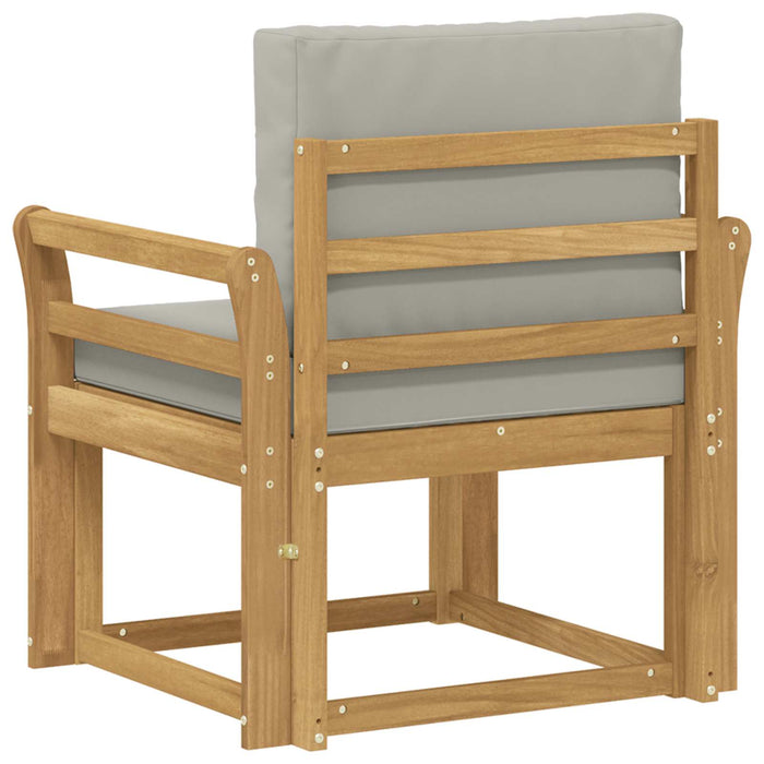 2 Bucată Set de canapele de exterior Poliester - WALTI WALTI