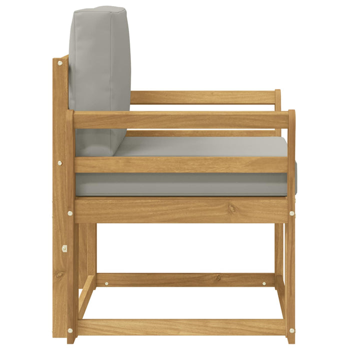 2 Bucată Set de canapele de exterior Poliester - WALTI WALTI