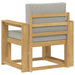 2 Bucată Set de canapele de exterior Poliester - WALTI WALTI