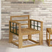 Set de canapele de exterior Lemn Solid de Acacia Alb - WALTI WALTI