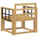 Set de canapele de exterior Lemn Solid de Acacia Alb - WALTI WALTI