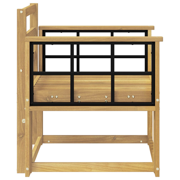 Set de canapele de exterior Lemn Solid de Acacia Alb - WALTI WALTI