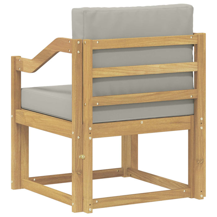 2 Bucată Set de canapele de exterior Poliester - WALTI WALTI