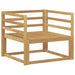 Canapea Medie pentru Exterior Lemn Solid de Acacia Alb - WALTI WALTI