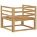 Canapea Medie pentru Exterior Lemn Solid de Acacia Alb - WALTI WALTI