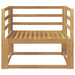 Canapea Medie pentru Exterior Lemn Solid de Acacia Alb - WALTI WALTI