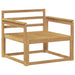 Canapea Medie pentru Exterior Lemn Solid de Acacia Alb - WALTI WALTI
