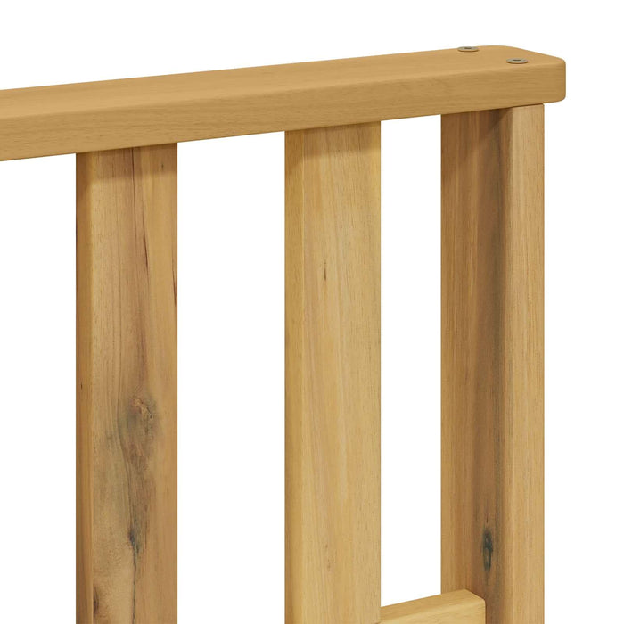 Canapea Medie pentru Exterior Lemn Solid de Acacia Alb - WALTI WALTI