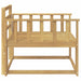 Canapea Medie pentru Exterior Lemn Solid de Acacia Alb - WALTI WALTI