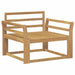 Canapea Medie pentru Exterior Lemn Solid de Acacia Alb - WALTI WALTI