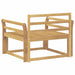 Canapea Medie pentru Exterior Lemn Solid de Acacia Alb - WALTI WALTI