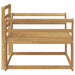 Canapea Medie pentru Exterior Lemn Solid de Acacia Alb - WALTI WALTI