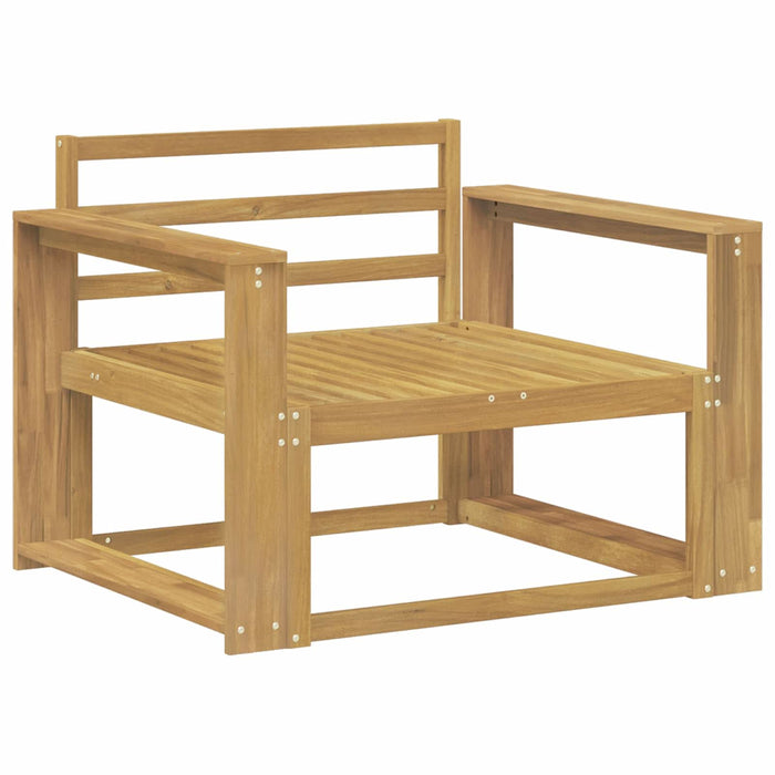 Canapea Medie pentru Exterior Lemn Solid de Acacia Alb - WALTI WALTI