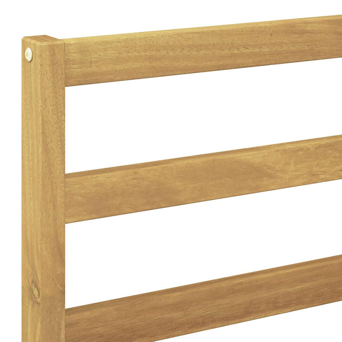 Canapea Medie pentru Exterior Lemn Solid de Acacia Alb - WALTI WALTI