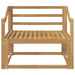 Canapea Medie pentru Exterior Lemn Solid de Acacia Alb - WALTI WALTI