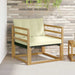 Set de canapele de exterior Lemn solid de Acacia și Textilene - WALTI WALTI