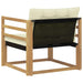 Set de canapele de exterior Lemn solid de Acacia și Textilene - WALTI WALTI