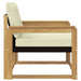 Set de canapele de exterior Lemn solid de Acacia și Textilene - WALTI WALTI