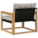 Set de canapele de exterior Lemn solid de Acacia și Textilene - WALTI WALTI