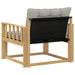 Set de canapele de exterior Lemn solid de Acacia și Textilene - WALTI WALTI