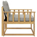 Set de canapele de exterior Lemn solid de Acacia și Textilene - WALTI WALTI