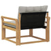 Set de canapele de exterior Lemn solid de Acacia și Textilene - WALTI WALTI
