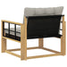 Set de canapele de exterior Lemn solid de Acacia și Textilene - WALTI WALTI