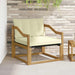 Set de canapele de exterior Lemn solid de Acacia și Textilene - WALTI WALTI