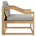 Set de canapele de exterior Lemn solid de Acacia și Textilene - WALTI WALTI