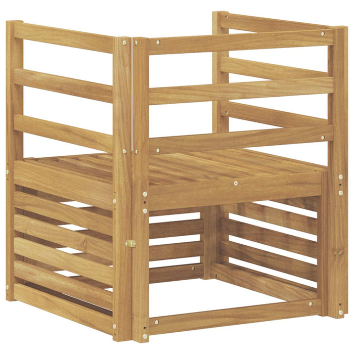 Canapea de exterior Lemn Solid de Acacia Alb - WALTI WALTI