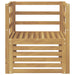 Canapea de exterior Lemn Solid de Acacia Alb - WALTI WALTI