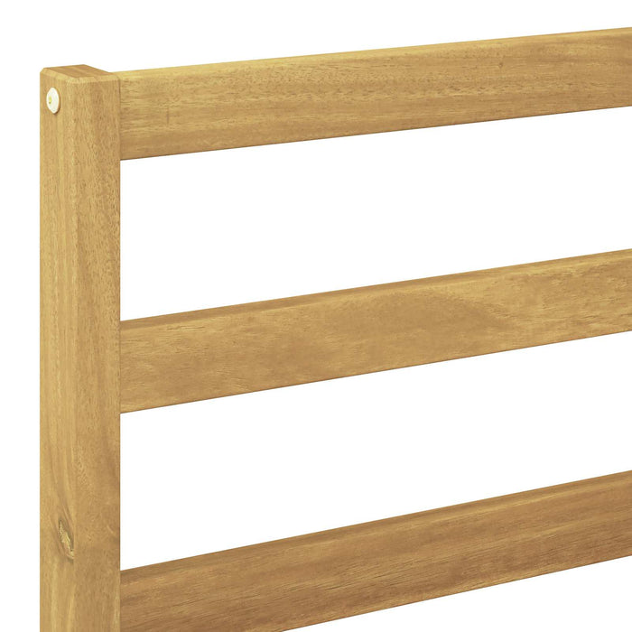 2 Bucată Set de canapele de exterior Lemn Solid de Acacia Alb - WALTI WALTI
