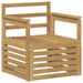 2 Bucată Set de canapele de exterior Lemn Solid de Acacia Alb - WALTI WALTI